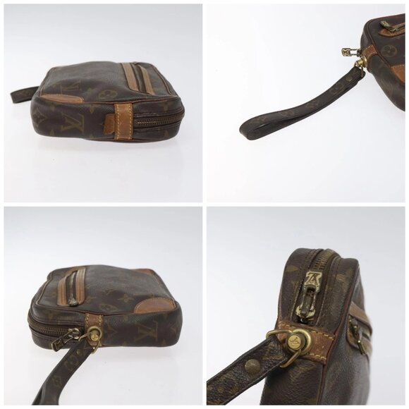 LOUIS VUITTON Monogram Marly Dragonne GM Clutch Bag M51825 LV Auth BD1166 - Picture 16 of 16